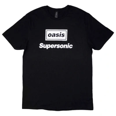Image of Paradiso Clothing Supersonic Title Print Tshirt, Women&#039;s, Size: Medium, Black