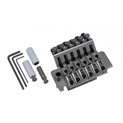 Image of Gotoh Floyd Rose Licensed Bridge Black Chrome (Cosmo)