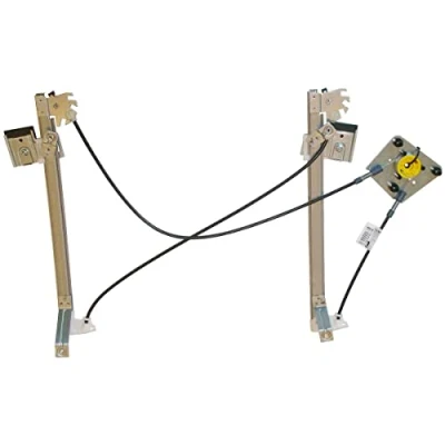 Image of 6J3837461 Window regulator VALEO 851034 Left Front electric without motor with comfort function SEAT: Ibiza 4 Sportcoupe