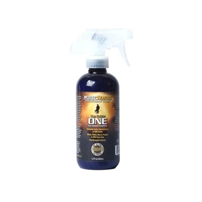 Image of MusicNomad MN150 Guitar ONE All in 1 Cleaner, Polish, and Wax, 12 oz.