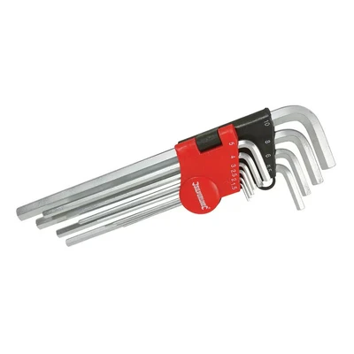 Image of Silverline Hex Key Metric Expert Set 10pce 1.5 10mm