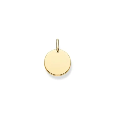 Image of Thomas Sabo Women Pendant Coin 925 Sterling Silver LBPE0001 413 12