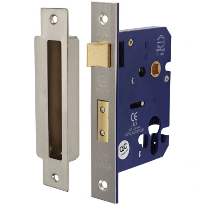 Image of 3x TIMCO Euro Sashlock Satin Nickel 675852