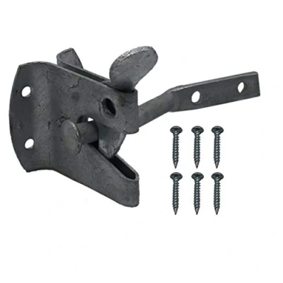 Image of Auto Gate Latch Padlockable Catch Galvanised