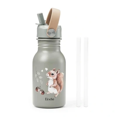 Image of Elodie Details Stainless Steel Water Bottle, 350 ml Chipmunk Darling