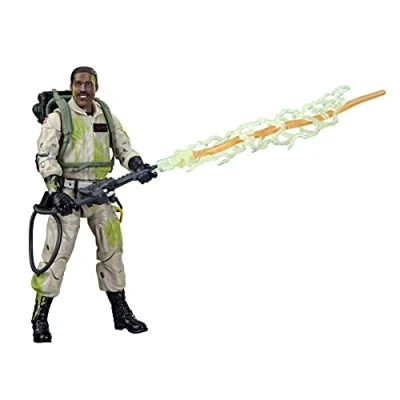 Image of Ghostbusters Plasma Series Glow in the Dark Winston Zeddemore Toy 15 Cm Scale Collectible Classic 1984 Figure, Ages 4 and Up, Multicolor, F4851
