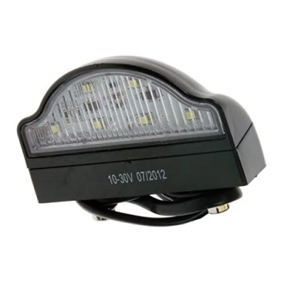 Image of LED Number Plate Light Trailer, 12v/ 24v, Universal, fits Ifor Williams, Lamp