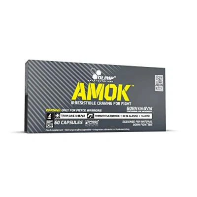 Image of Olimp SPORT NUTRITION Amok Pack of 60 Capsules