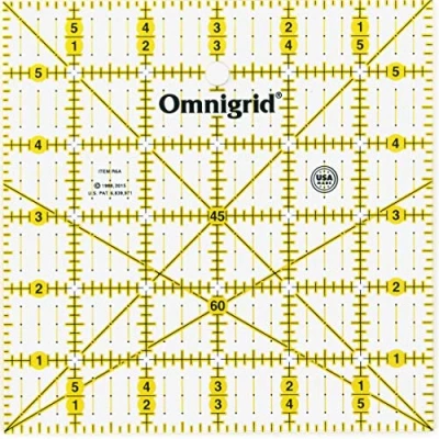 Image of Prym 6 x inch Universal Ruler with Angles Scale