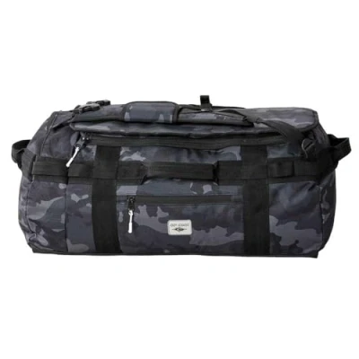 Image of RIP CURL Search Duffle Carry on Bag or Luggage 45L 45 Litre Capacity Camo Black Grey Breathable