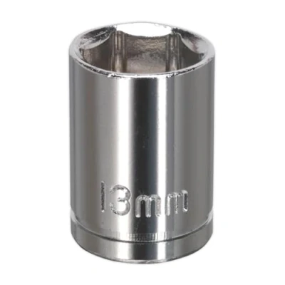 Image of Sealey S0580 WallDrive Socket, 3/8&quot; Square Drive, 13mm