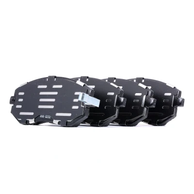 Image of 7767D8897830D929, BP1205, E990R02A08700898 Brake pad set BOSCH 0 986 494 315 Low Metallic with acoustic wear warning anti squeak plate