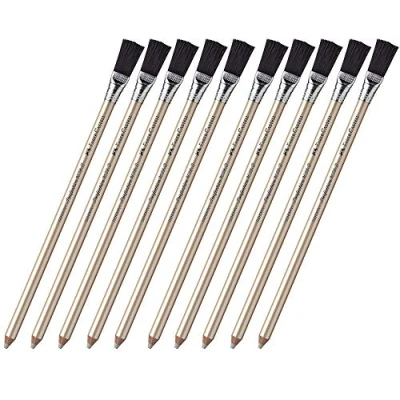Image of Faber Castell Perfection Eraser Pen (10x 7058B with Brush)