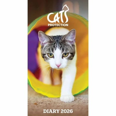 Image of Cats Protection Slim Diary 2026