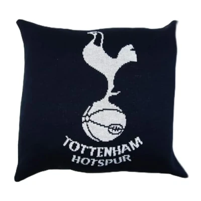 Image of Tottenham Hotspur Crest Cusion Cushion Navy, One size fits all