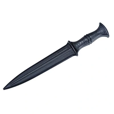 Image of Playwell Deluxe Martial Arts TPR Safety Rubber Egyptian Training Knife NEW