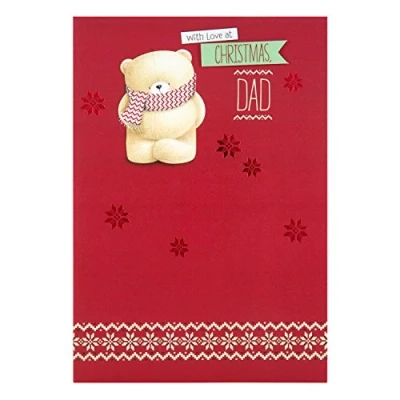 Image of Hallmark Forever Friends Christmas Card &#039;for Dad&#039; Medium