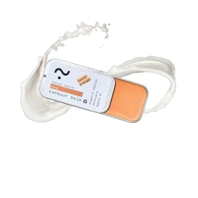 Image of Fierce Nature Pure Organic Tallow Contour Balm, Highlighter Makeup, Moisturising Alternative to a Stick and Liquid Blush, Non Toxic Face Care Essential, Sweet Orange Scent, 18g Dew