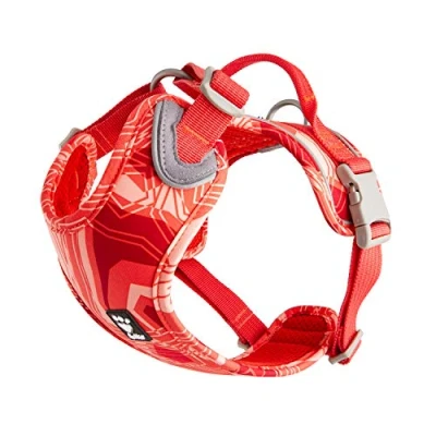 Image of Hurtta Weekend Warrior Dog Harness, Coral Camo, 39 47 in