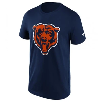 Image of Fanatics NFL Chicago Bears Primary Logo Graphic T Shirt Color Blue, Size XXL