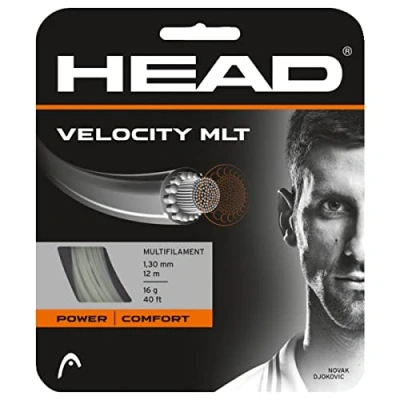 Image of HEAD Unisex&#039;s Velocity MLT Set Racquet String Multi Colour/NT, Size 17