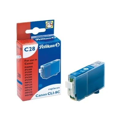 Image of Pelikan C28 Print cartridge ( replaces Canon CLI 8C ) 1 x cyan