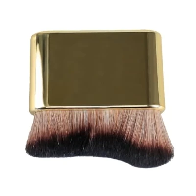 Image of Thyonta Self Tanning Brush Applicator Multi Purpose Foundation Body Soft Bristle Make Up Suitable for Ladies Combing（Gold）