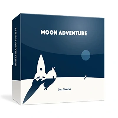 Image of Oink Games &quot;Moon Adventure Game Ideal On The Go Travel or Party For 2 5 players 10 Years Old +
