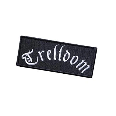Image of TRELLDOM, Heavy Metal, Black Doom Punk Rock, Death Thrash Hard Gorgoroth Embroidered Iron on Applique Souvenir Accessory