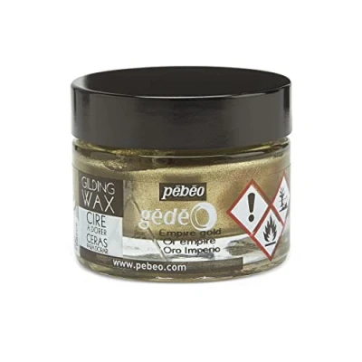 Image of Pébéo Gilding Wax Gedeo Ideal for All Surfaces Copper Colour, 30ml, 766499, 1 Count (Pack of 1)
