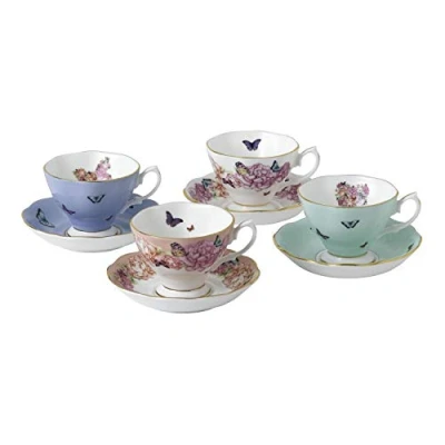 Image of Miranda Kerr by Royal Albert 1056231 Teacup &amp; Saucer Set, Fine Bone China, [Multiple]