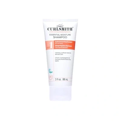 Image of Curlsmith Essential Moisture Cleanser, Gentle Nourishing Shampoo for Wavy, Curly and Coily Hair, Vegan, Trial or Travel Size (88ml)