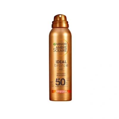 Image of Garnier Ambre Solaire Ideal Bronze Tanning Mist SPF50, 150ml