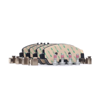 Image of 1763916, 1829395, 1840037, 2006029, BK212M008AA Brake pad set FERODO PREMIER ECO FRICTION FVR4398 prepared for wear indicator with accessories