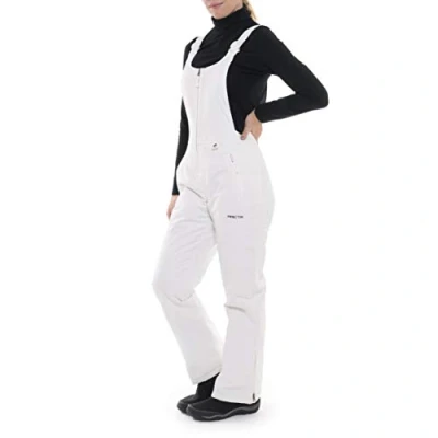 Image of Arctix Women&#039;s Essential Insulated Bib Overalls, White, 4X (28W 30W) Short