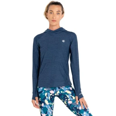 Image of Dare2b Womens Sprint City Hoodie Moonlight Denim Marl 6