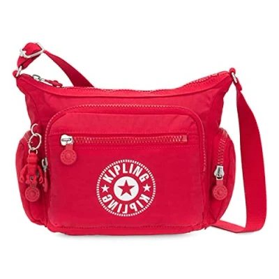 Image of Kipling Gabbie S, Women’s Cross Body Bag, Red (Lively Red), 16.5x29x22 cm (B x H T)