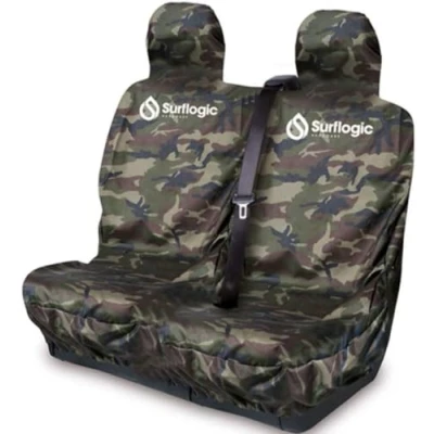 Image of 2020 Surflogic Waterproof Car/Van Seat Cover Double Black 59129