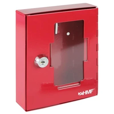 Image of HMF 1020 03 Emergency Key Box 15 x 12 4 cm, RAL 3002 red