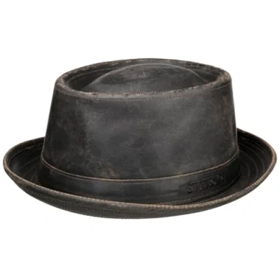 Image of Stetson UV Protection Cotton Hat Men Sun Summer with Lining Spring S (54 55 cm) Dark Beige