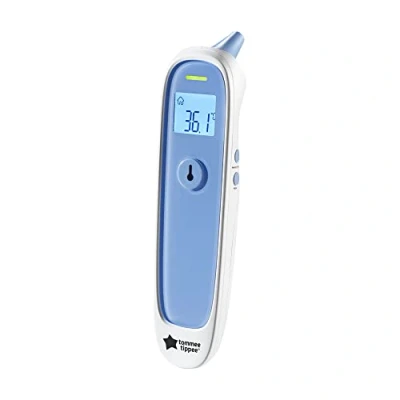 Image of Tommee Tippee InEar Digital Thermometer, Essentials for Newborn Baby, 1 Second Instant Readings in ˚C or ˚F, 3m+