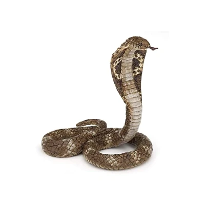 Image of Papo WILD ANIMAL KINGDOM Tiere Figurine, 50164 King Cobra, Multicolour