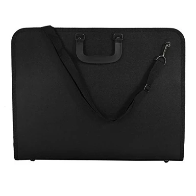 Image of Bordhap A3 Portfolio Expanding Folder File Organiser Office Document Carry Case