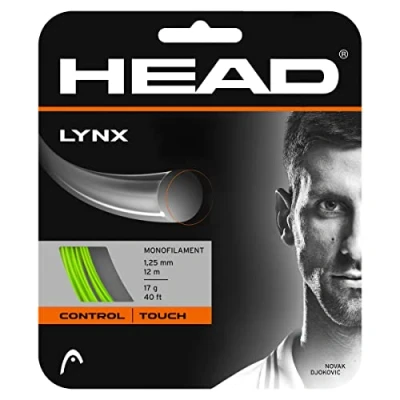 Image of HEAD Unisex Adult Lynx Set Tennis String, Green, 17