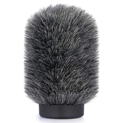 Image of YOUSHARES Wind Muff for Rode NTG4, Audio Technica AT875R Shotgun Microphones, Windscreen Up to 4.7&quot; Long
