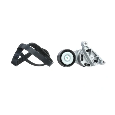Image of 6340619, 6340663, 93179102, 93181138 V ribbed belt set SKF VKMA 31022 VOLKSWAGEN: Golf 5, Caddy 3, Passat B6 Saloon, AUDI: A3 Sportback, Hatchback