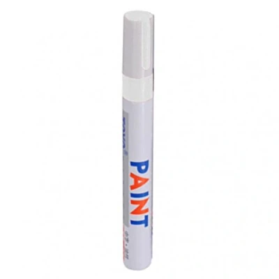 Image of Steellwingsf Universal Waterproof Permanent Paint Pen Oil Marker for Car Tyres Arts Drawing (White)