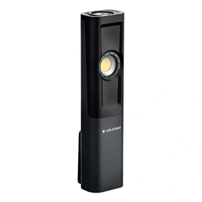 Image of Ledlenser iW5R LED Work Inspection Torch, Rechargeable Pen Light, 300 Lumens Pocket USB Charge, Mechanics Up to 6 Hours Battery Life