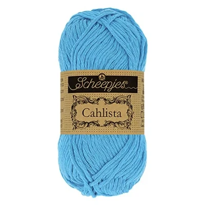 Image of Scheepjes Cahlista 511 Cornflower Yarn 10x50g