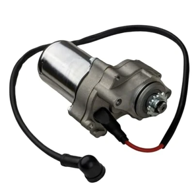 Image of 2 Bolt Lower Bottom Mount Starter Motor for 50cc 70cc 90cc 110cc 125cc Clone Engines ATV Dirt Bikes Go Karts Pit Bike Dune Buggy Quad 4 Wheelers Roketa Taotao Coolster Jonway SunL